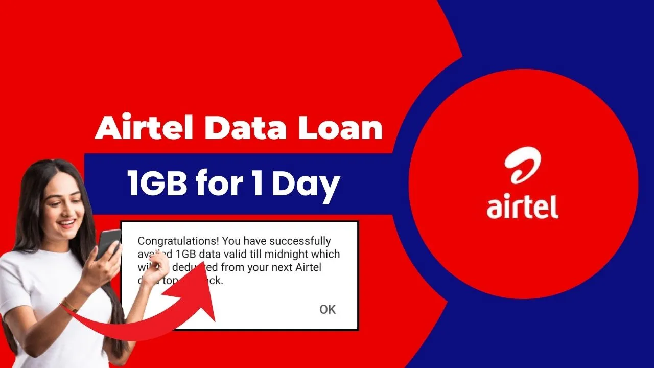 Airtel 1GB Data Loan Code Free