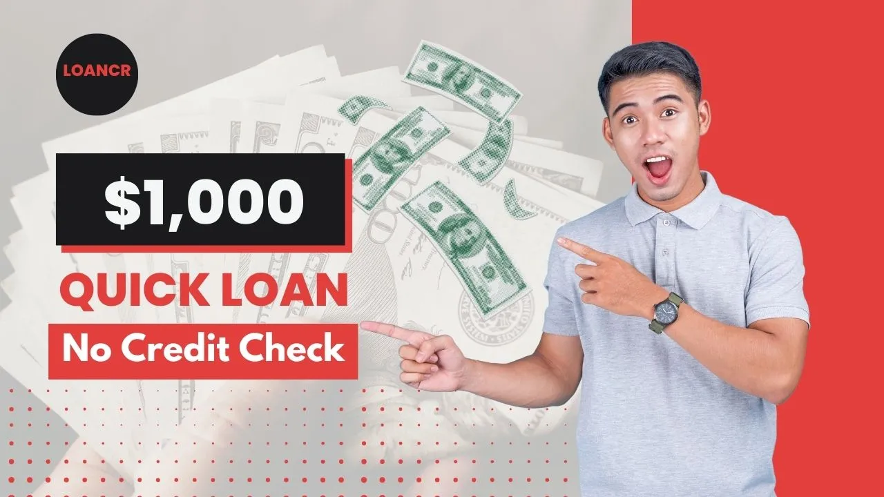 $1,000 Quick Loan No Credit Check